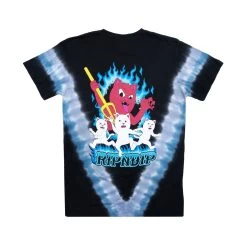 RIPNDIP Hades Tee (Blue/Black V Dye)