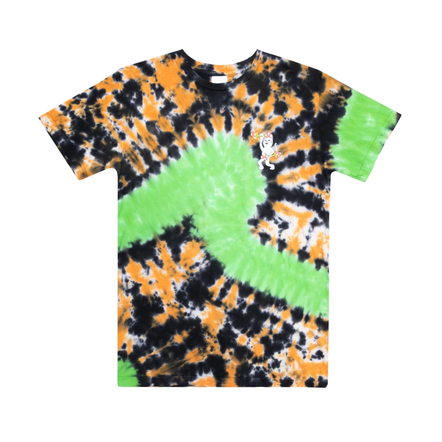 RIPNDIP Do You Even Lift Tee (Neon/Black/Orange Loop Dye) 3 RIPNDIP Do You Even Lift Tee (Neon/Black/Orange Loop Dye) - Image 3