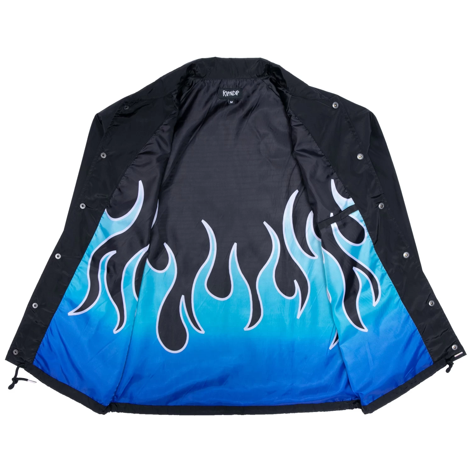 RIPNDIP Hades Coach Jacket (Black) 4 RIPNDIP Hades Coach Jacket (Black) - Image 4