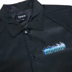 RIPNDIP Hades Coach Jacket (Black) 9 RIPNDIP Hades Coach Jacket (Black) -Urban Fashion Shop Spring22Jackets 0011 027A9853