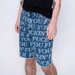 RIPNDIP Fuckin Fuck Denim Shorts (Medium Wash) -Urban Fashion Shop Spring232048x2048 0005 Ecomripndip 300
