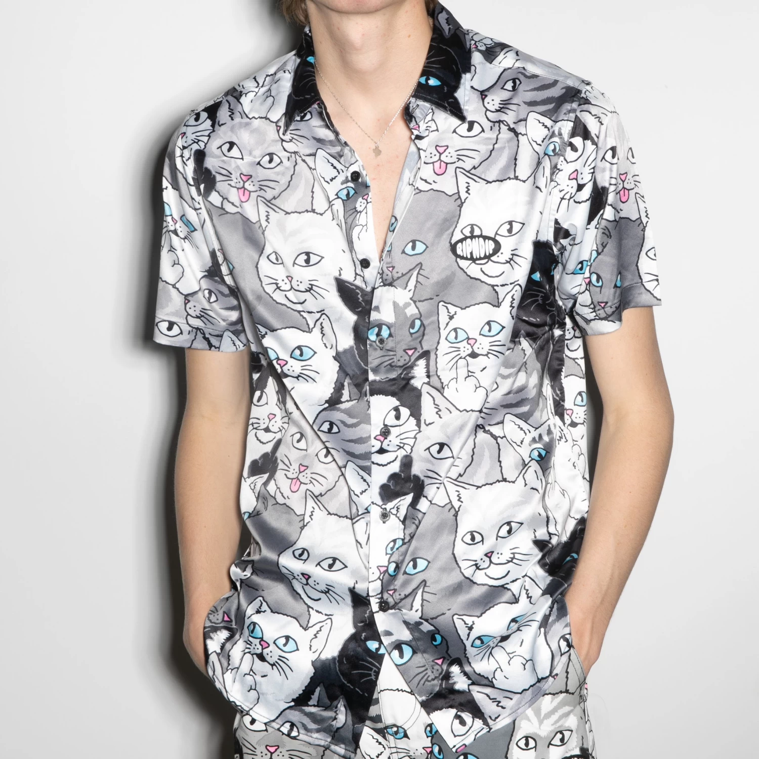 RIPNDIP Family Tree Button Up (Black) 6 RIPNDIP Family Tree Button Up (Black) - Image 6