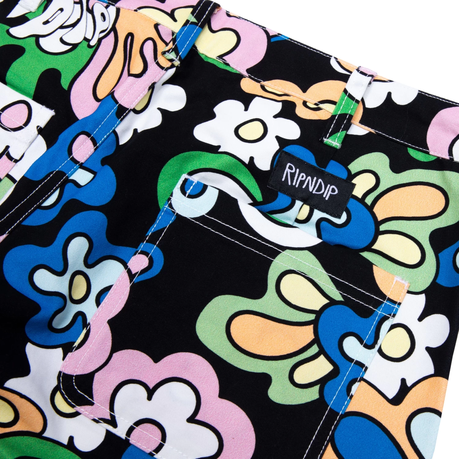 RIPNDIP Flower Child Pants (Multi) 4 RIPNDIP Flower Child Pants (Multi) - Image 4