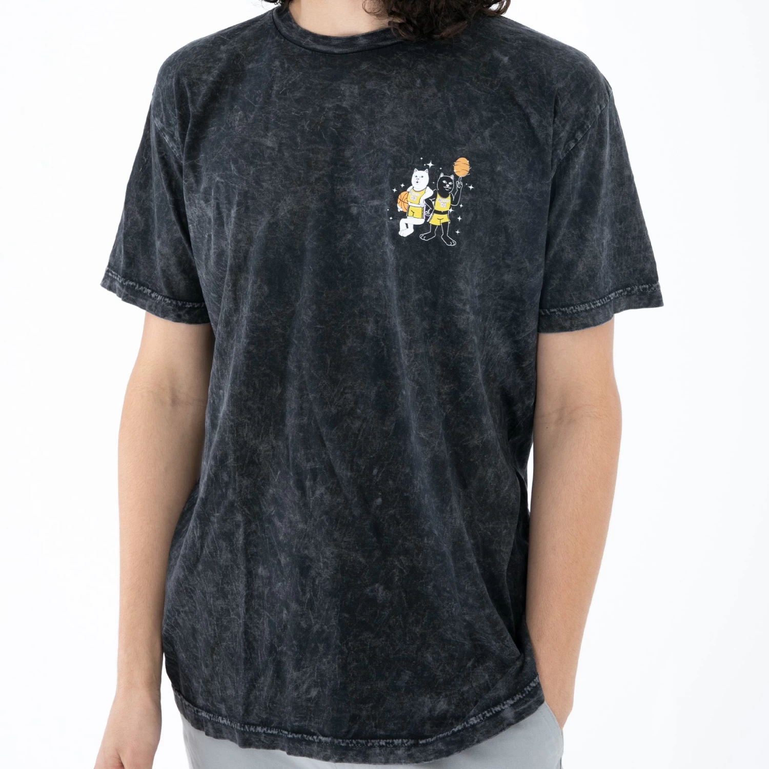 RIPNDIP Nerm Jam Tee (Black Mineral Wash) 2 RIPNDIP Nerm Jam Tee (Black Mineral Wash) - Image 2
