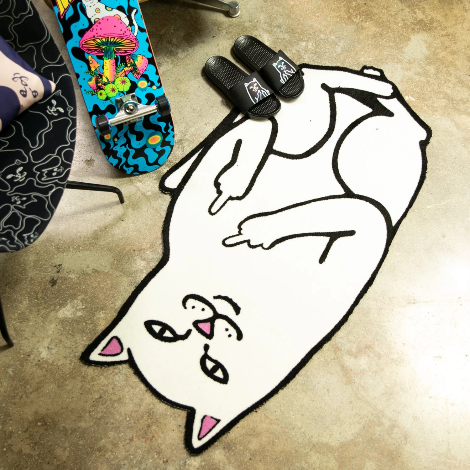 RIPNDIP Lord Nermal 4ft Rug 2 RIPNDIP Lord Nermal 4ft Rug - Image 2