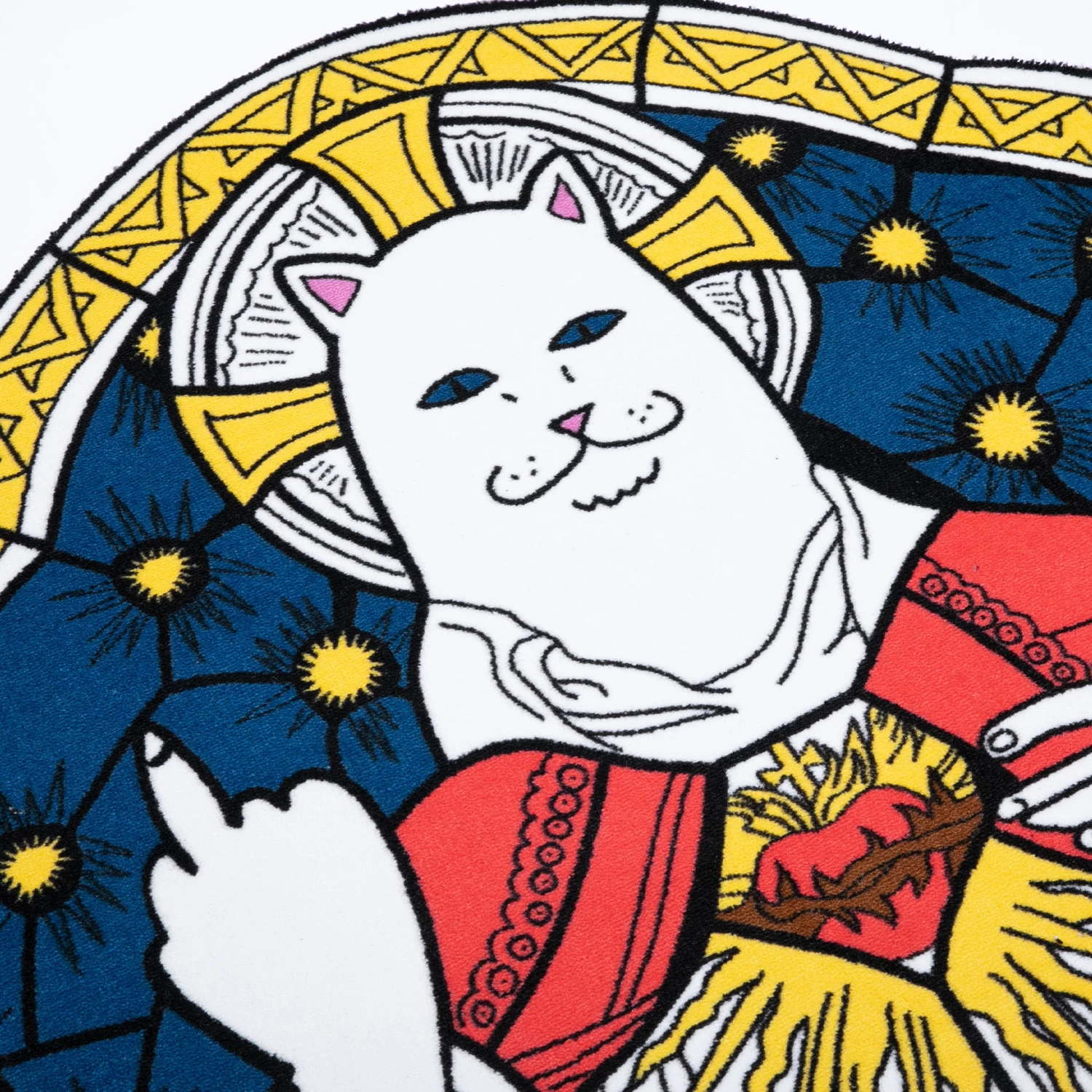 RIPNDIP Stained Glass Nermal Rug 3 RIPNDIP Stained Glass Nermal Rug - Image 3
