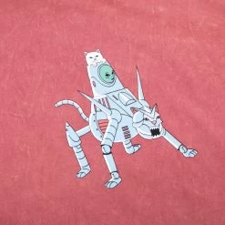RIPNDIP Robot Attack Tee (Clay Mineral Wash) -Urban Fashion Shop Summer22 ShortSleeves 0032 027A8870