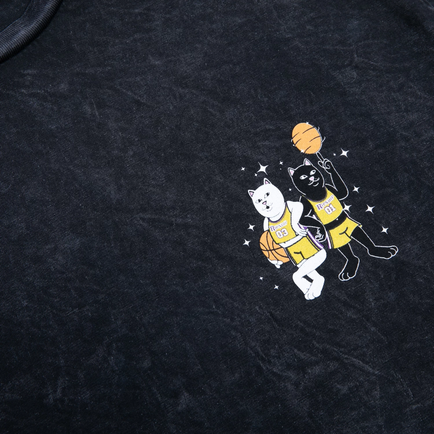 RIPNDIP Nerm Jam Tee (Black Mineral Wash) 4 RIPNDIP Nerm Jam Tee (Black Mineral Wash) - Image 4