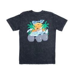RIPNDIP Nerm Cruiser Tee (Black Mineral Wash)