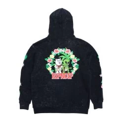 RIPNDIP Aloha Nerm Hoodie (Black Mineral Wash)