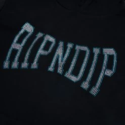 RIPNDIP Summer Revenge Rhinestone Hoodie (Black) -Urban Fashion Shop Summer22 0024 027A5020