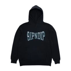 RIPNDIP Summer Revenge Rhinestone Hoodie (Black)