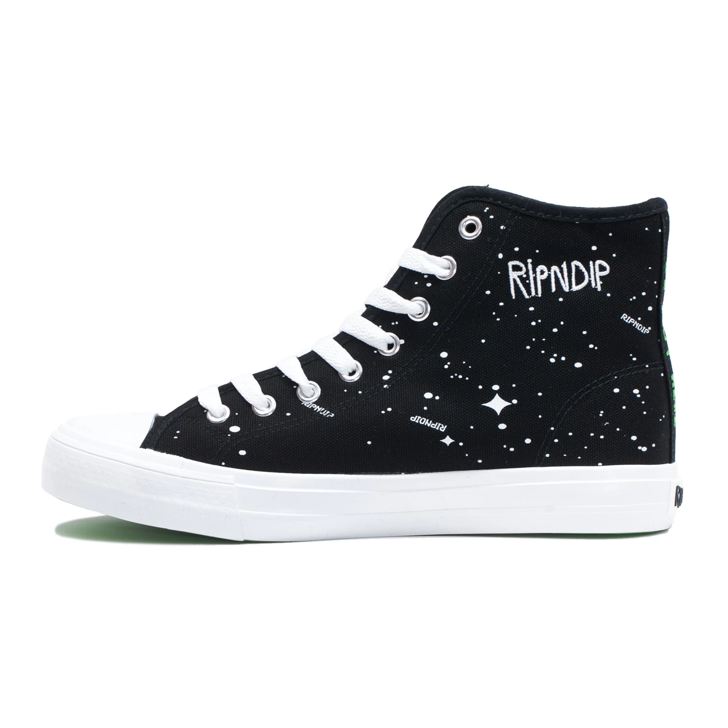 RIPNDIP We Out Here High Top Shoe (Black) 5 RIPNDIP We Out Here High Top Shoe (Black) - Image 5