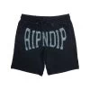 RIPNDIP Summer Revenge Rhinestone Sweatshorts (Black)