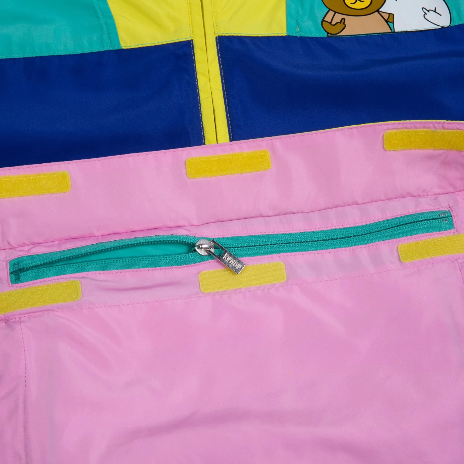Ripndip Teddy Fresh Packable Anorak Jacket (Multi) 6 Ripndip Teddy Fresh Packable Anorak Jacket (Multi) - Image 6