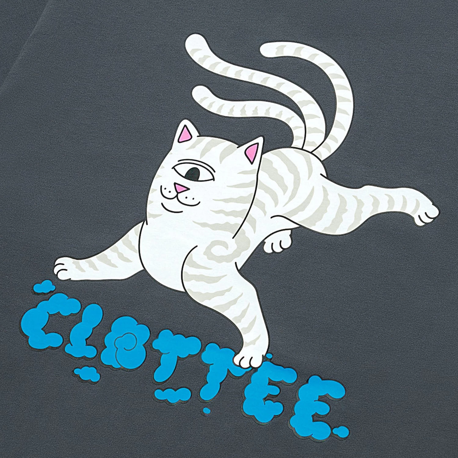 RIPNDIP Clottee Clouds Tee (Grey) 5 RIPNDIP Clottee Clouds Tee (Grey) - Image 5