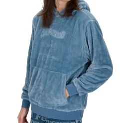 RIPNDIP Waves Sherpa Hoodie (Light Slate) -Urban Fashion Shop Untitled 1 0005 IMG 8108