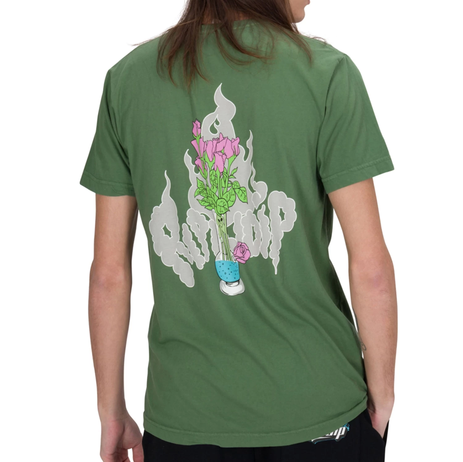 RIPNDIP Flower Vase Tee (Olive) 2 RIPNDIP Flower Vase Tee (Olive) - Image 2