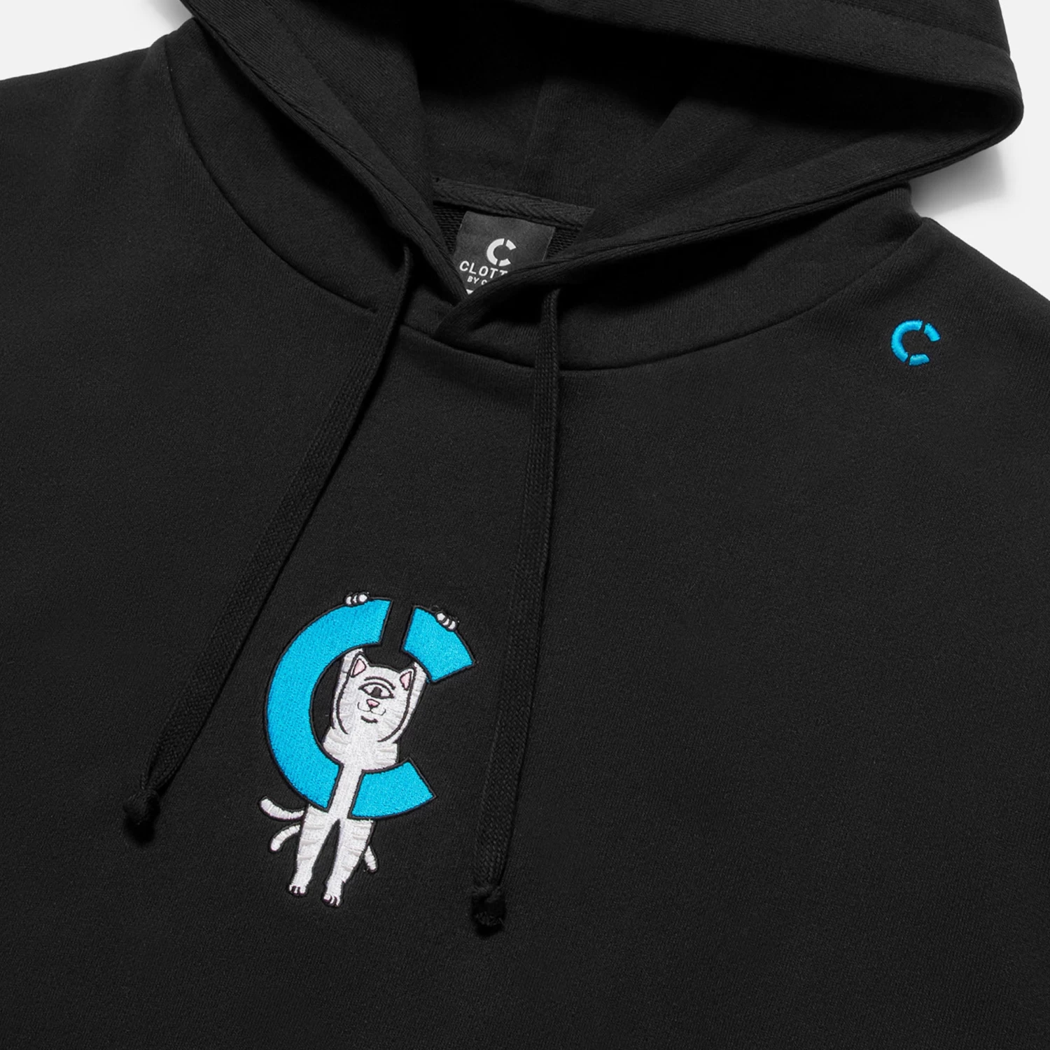 RIPNDIP Hanging On Hoodie (Black) 4 RIPNDIP Hanging On Hoodie (Black) - Image 4