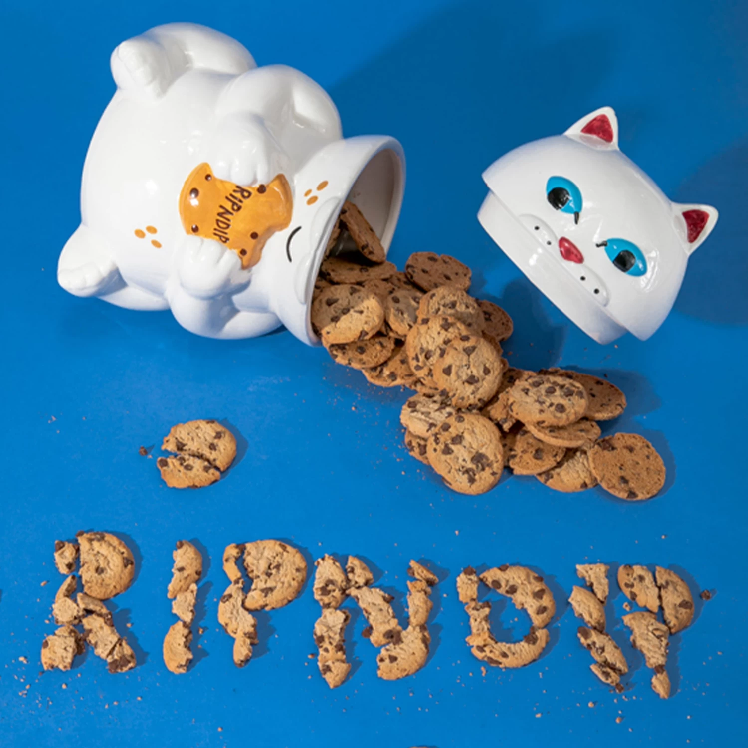 RIPNDIP Lord Nermal Ceramic Cookie Jar 2 RIPNDIP Lord Nermal Ceramic Cookie Jar - Image 2