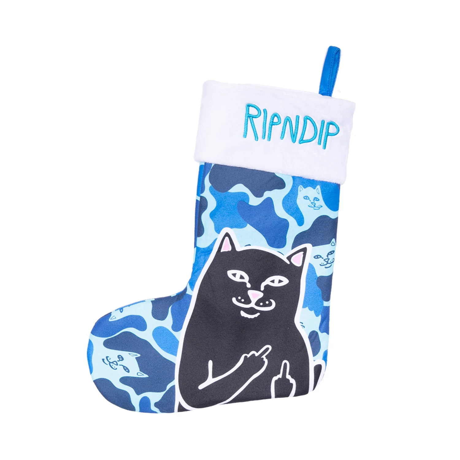 RIPNDIP Lord Jermal Christmas Stocking (Blue) 1 RIPNDIP Lord Jermal Christmas Stocking (Blue)