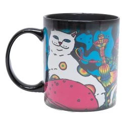 RIPNDIP Psychedelic Heat Changing Mug (Black) -Urban Fashion Shop accessoriesfall22 0003 9R9A9396