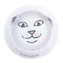 RIPNDIP Lord Nermal Pet Bowl (White) -Urban Fashion Shop accessoriesfall22 0015 9R9A9283