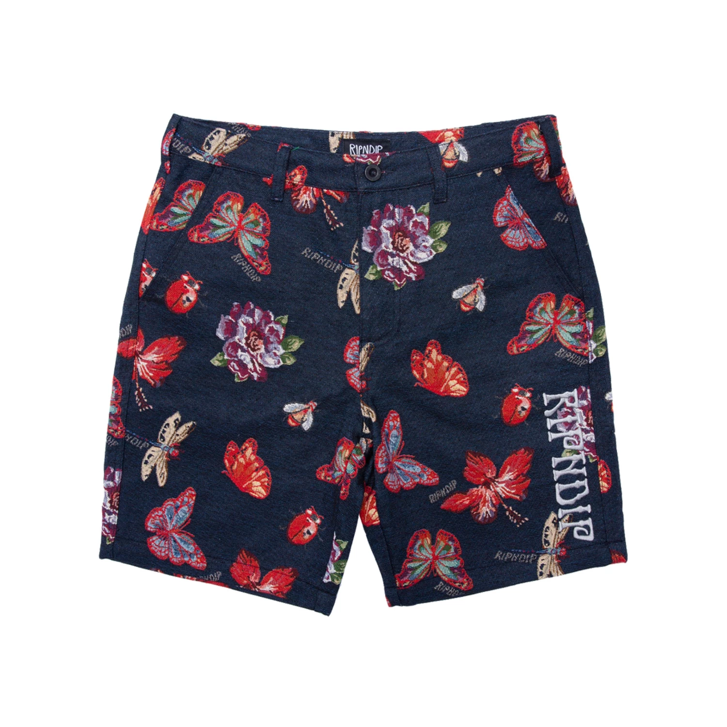 RIPNDIP Monarch Butterfly Shorts (Black) 1 RIPNDIP Monarch Butterfly Shorts (Black)
