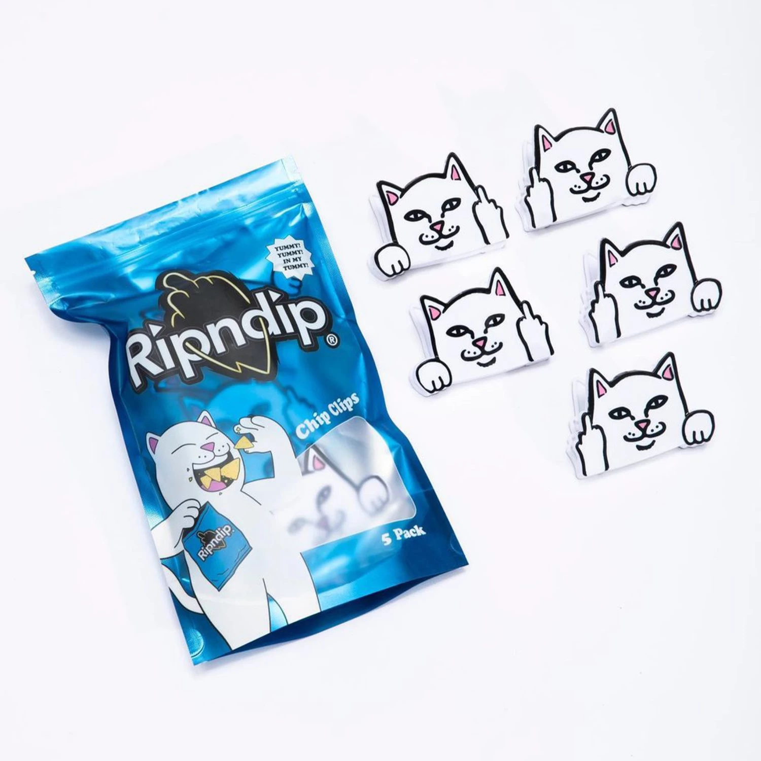 RIPNDIP Peeking Nermal Chip Clip 5 Pack 3 RIPNDIP Peeking Nermal Chip Clip 5 Pack - Image 3