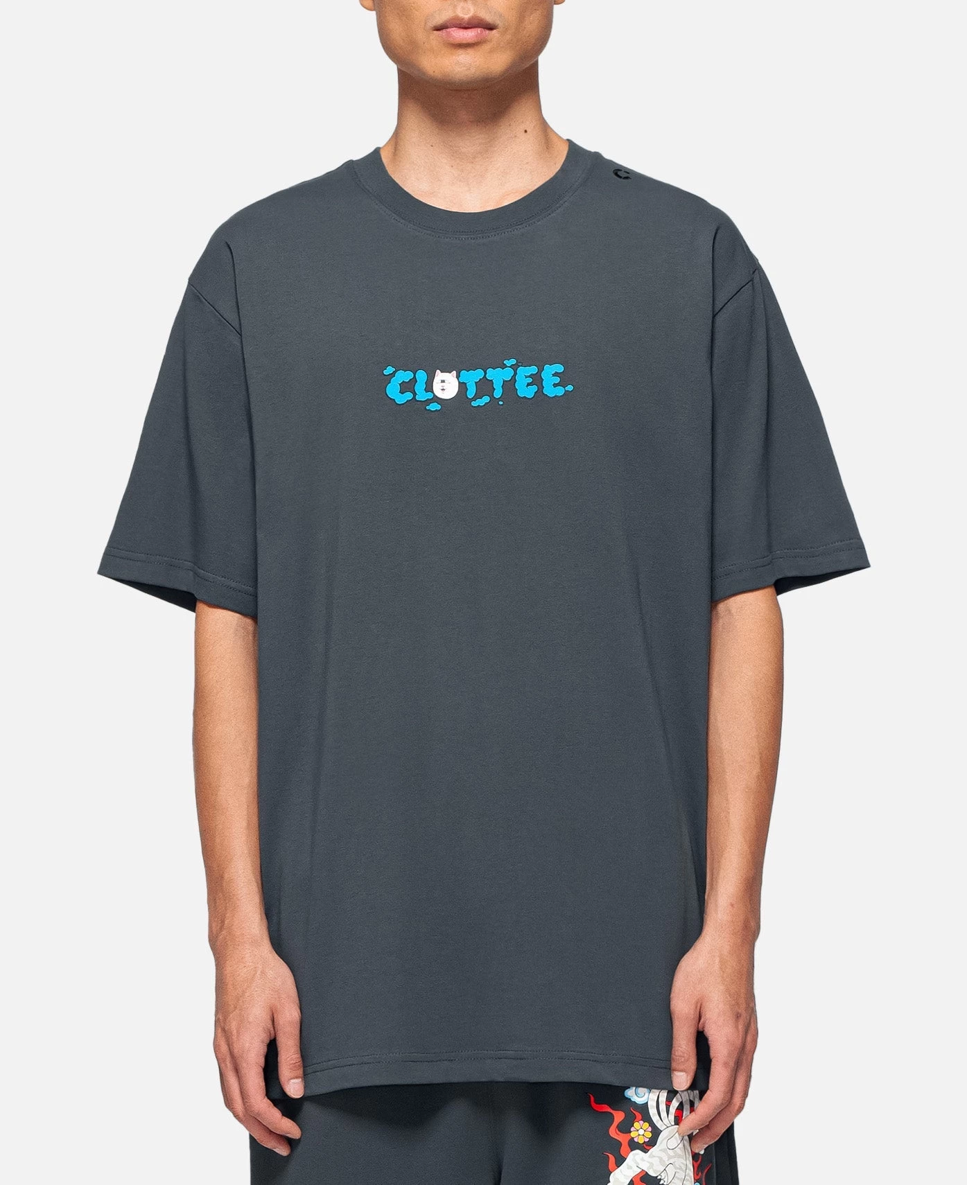 RIPNDIP Clottee Clouds Tee (Grey) 2 RIPNDIP Clottee Clouds Tee (Grey) - Image 2