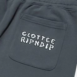 RIPNDIP Isobu Nerm Sweatshorts (Grey) 10 RIPNDIP Isobu Nerm Sweatshorts (Grey) -Urban Fashion Shop clotteeshorts 0000 20230331 CLOTTEExRIPNDIP 2 4