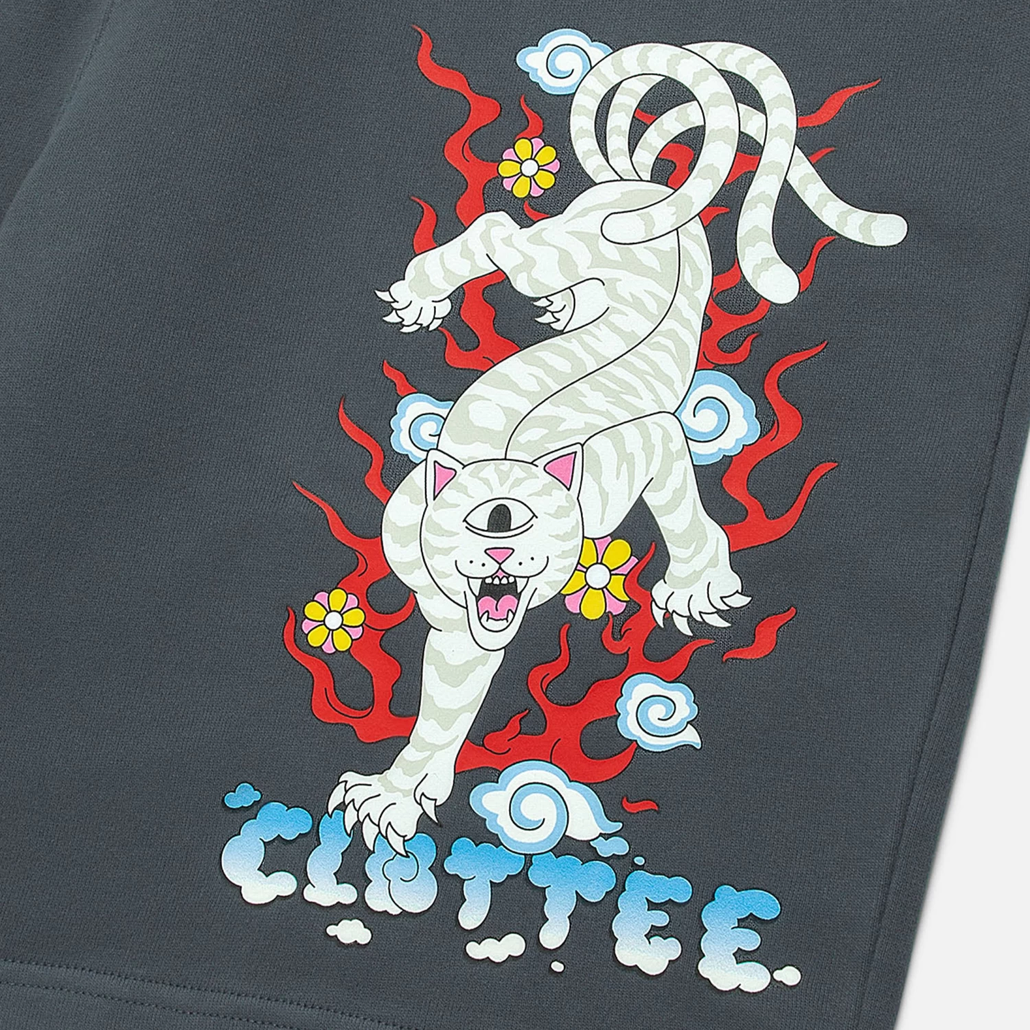 RIPNDIP Isobu Nerm Sweatshorts (Grey) 6 RIPNDIP Isobu Nerm Sweatshorts (Grey) - Image 6