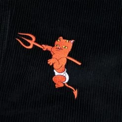 RIPNDIP Devil Baby Corduroy Pants (Black) -Urban Fashion Shop devilbabypants 0003 027A0411