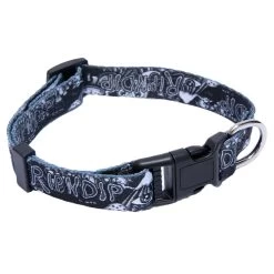 RIPNDIP Dark Twisted Fantasy Pet Collar (Black/White)