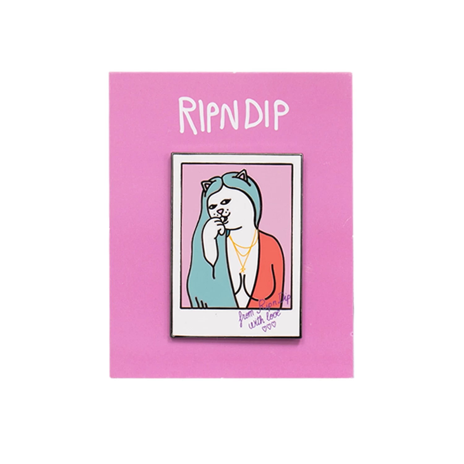 RIPNDIP Love Letter Pin 2 RIPNDIP Love Letter Pin - Image 2