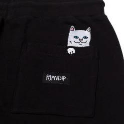 RIPNDIP Peek A Nermal Sweat Pants (Black) -Urban Fashion Shop fall 4 0012 KK2A3039