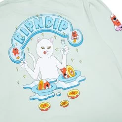 RIPNDIP After Supper Long Sleeve (Sage) -Urban Fashion Shop finishedholiday21l s 0002 KK2A7247