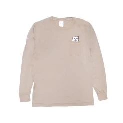 RIPNDIP Lord Nermal Long Sleeve (Almond)