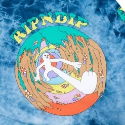 RIPNDIP Step Into The Wild Long Sleeve (Navy Lightning Wash) -Urban Fashion Shop finishedlongsleevesholiday21 0006 KK2A7284