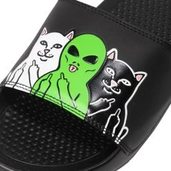 RIPNDIP Whole Gang Slides (Black) 8 RIPNDIP Whole Gang Slides (Black) -Urban Fashion Shop footwearholiday21 0000 9R9A7504