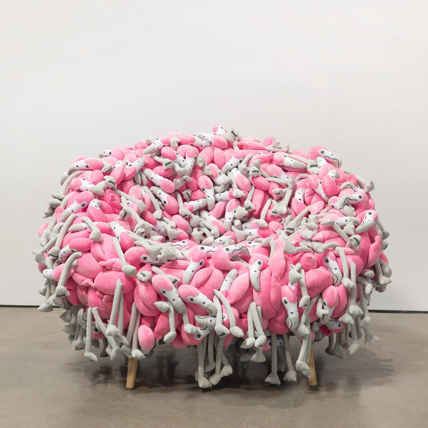 RIPNDIP Flamingo Plush Chair 5 RIPNDIP Flamingo Plush Chair - Image 5