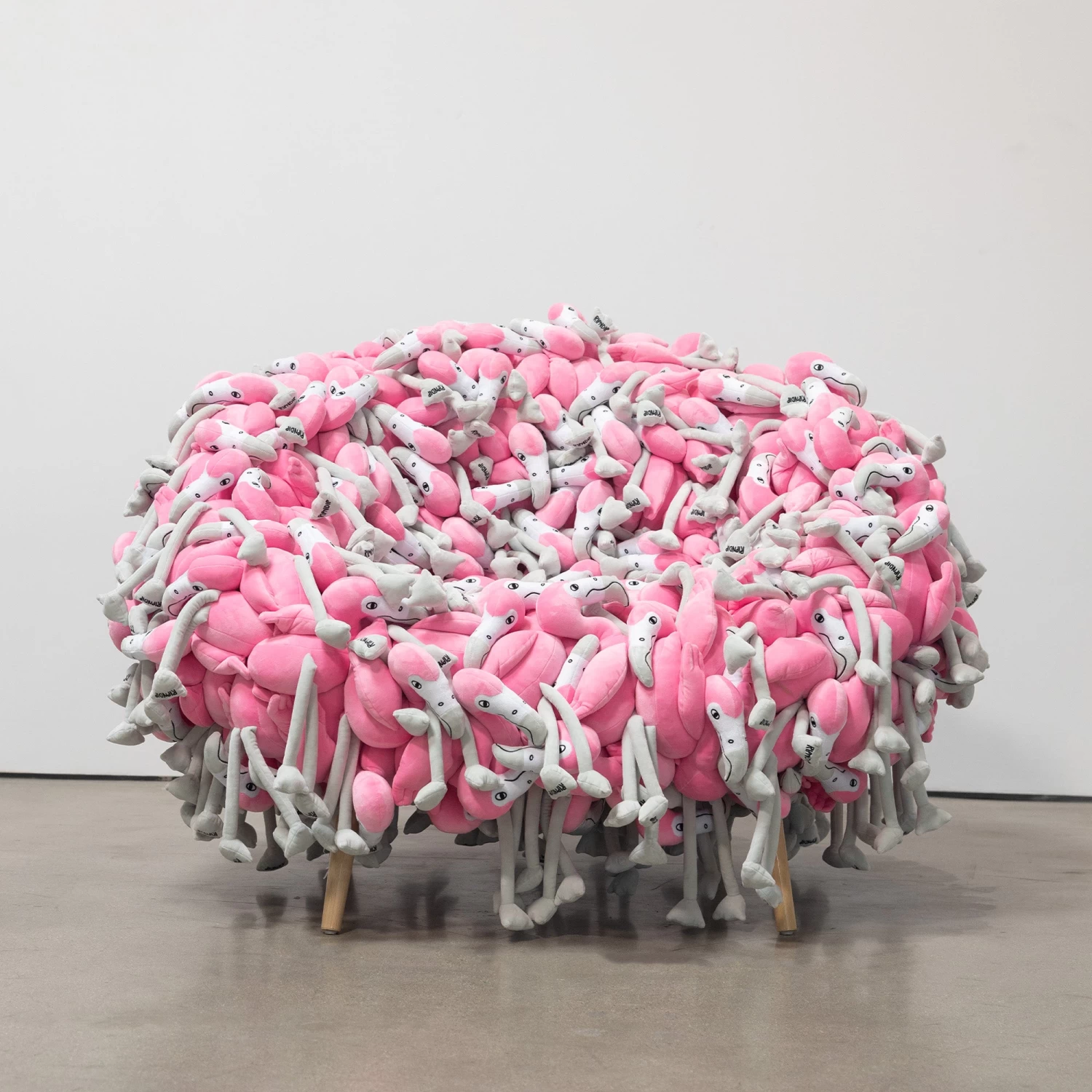 RIPNDIP Flamingo Plush Chair 1 RIPNDIP Flamingo Plush Chair