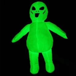 RIPNDIP Lord Alien Glow In The Dark Plush (Green) -Urban Fashion Shop glowplush 0002 027A8910