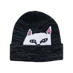 RIPNDIP Peeking Nermal Beanie 3M Reflective (Black)