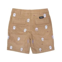 RIPNDIP Hello Nermy Corduroy Embroidered Shorts (Tan) 7 RIPNDIP Hello Nermy Corduroy Embroidered Shorts (Tan) -Urban Fashion Shop hellonermyshortstan 0001 KK2A1867