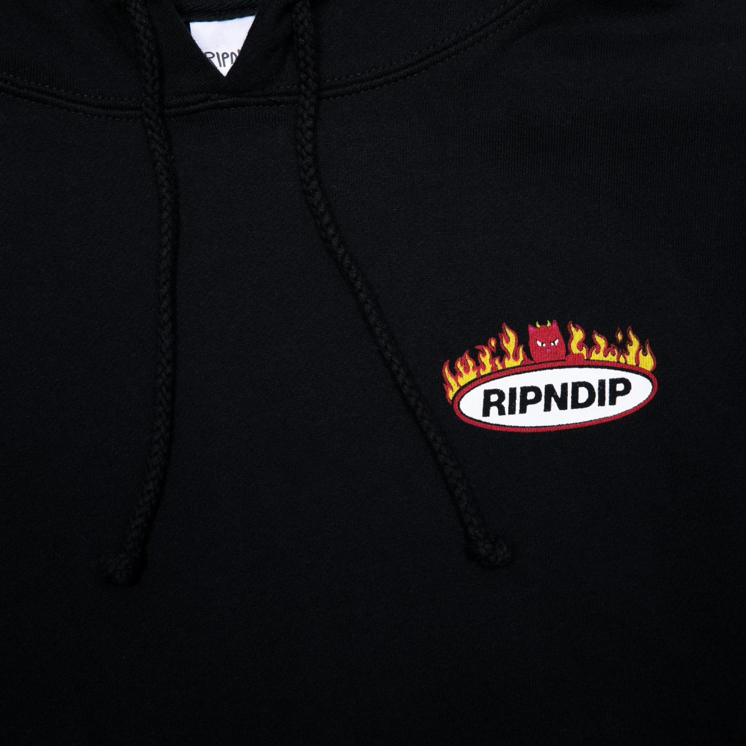 RIPNDIP Welcome To Heck Hoodie (Black) 3 RIPNDIP Welcome To Heck Hoodie (Black) - Image 3