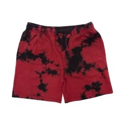 RIPNDIP Nermzilla Sweatshorts (Black/Red Dye) -Urban Fashion Shop nermzillasweatshorts 0001 KK2A1539