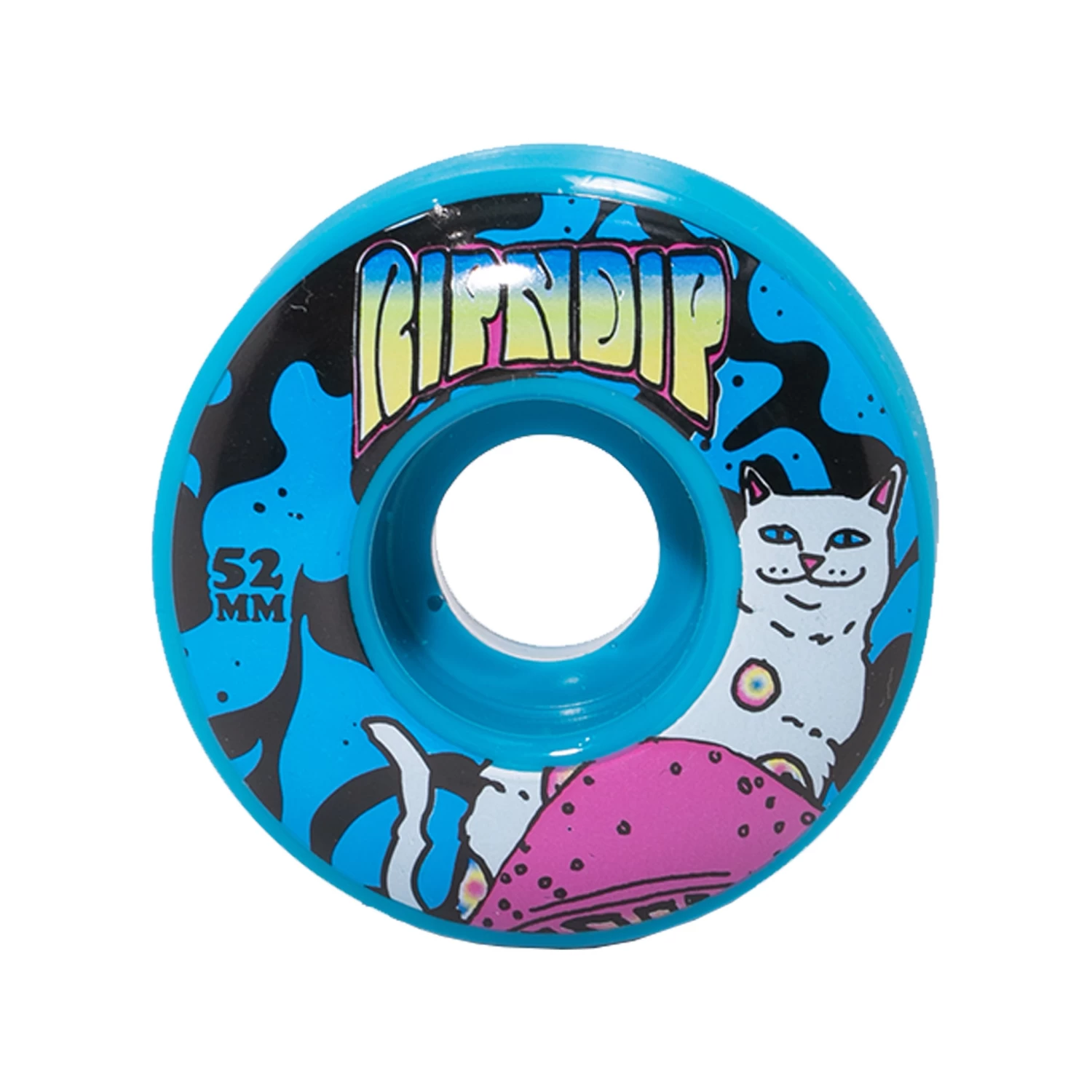 RIPNDIP Psychedelic Skate Wheels (Blue) 1 RIPNDIP Psychedelic Skate Wheels (Blue)