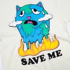 RIPNDIP Save The World Tee (Natural) -Urban Fashion Shop savetheworld 0004 KK2A7165