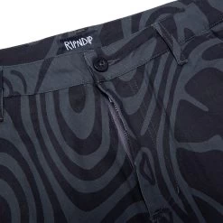 RIPNDIP Hypnotic Cotton Twill Shorts (Black) -Urban Fashion Shop shortsholiday21 0015 KK2A0320